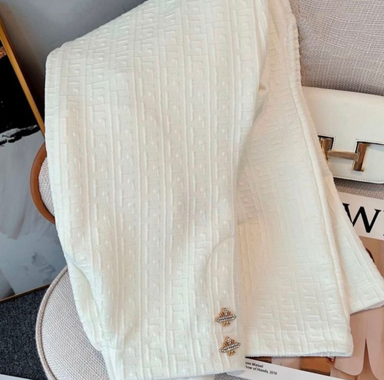 Trendy Elegance White Pants