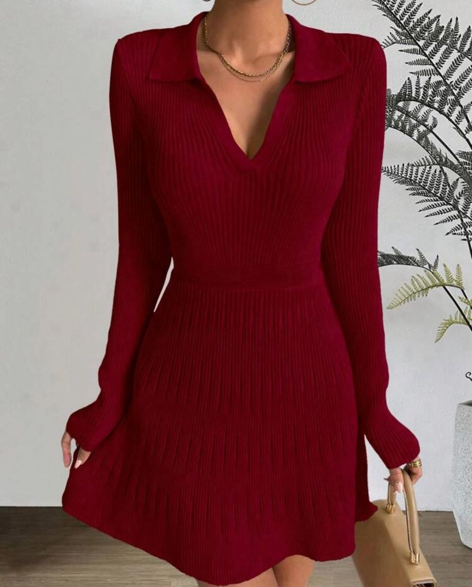 BoldRed Mini Dress