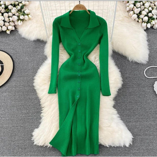 Emerald Elegance Dress