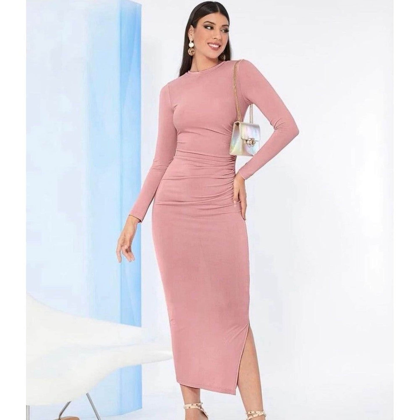 PinkSculpt Dress