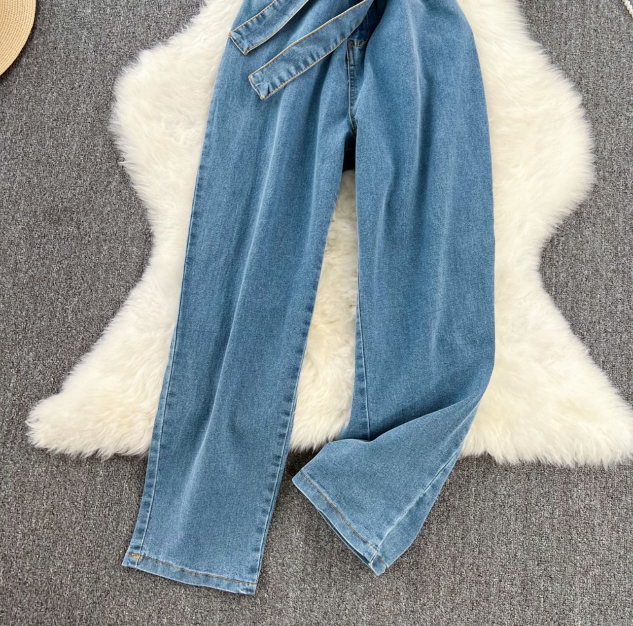 Denim Ease Jumpsuit