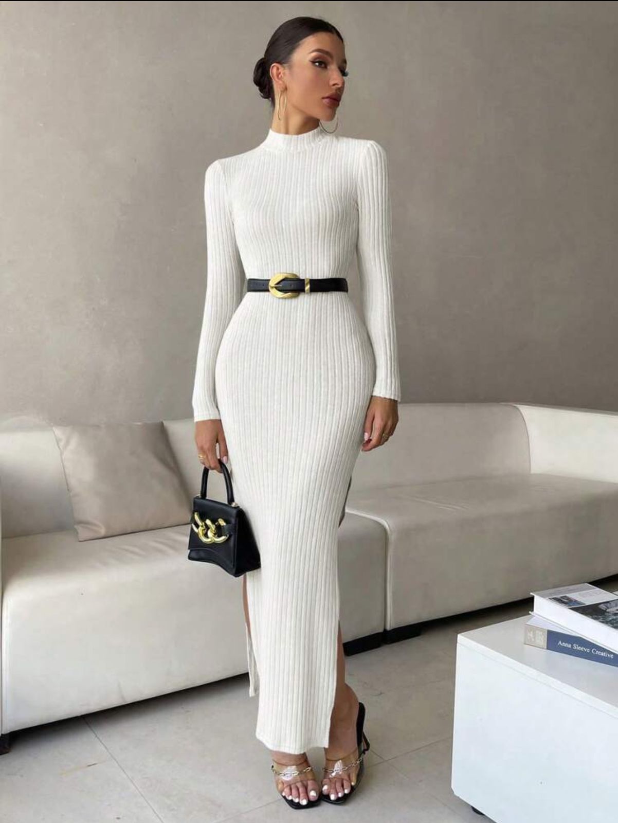 Long Sleeve Midi Dress