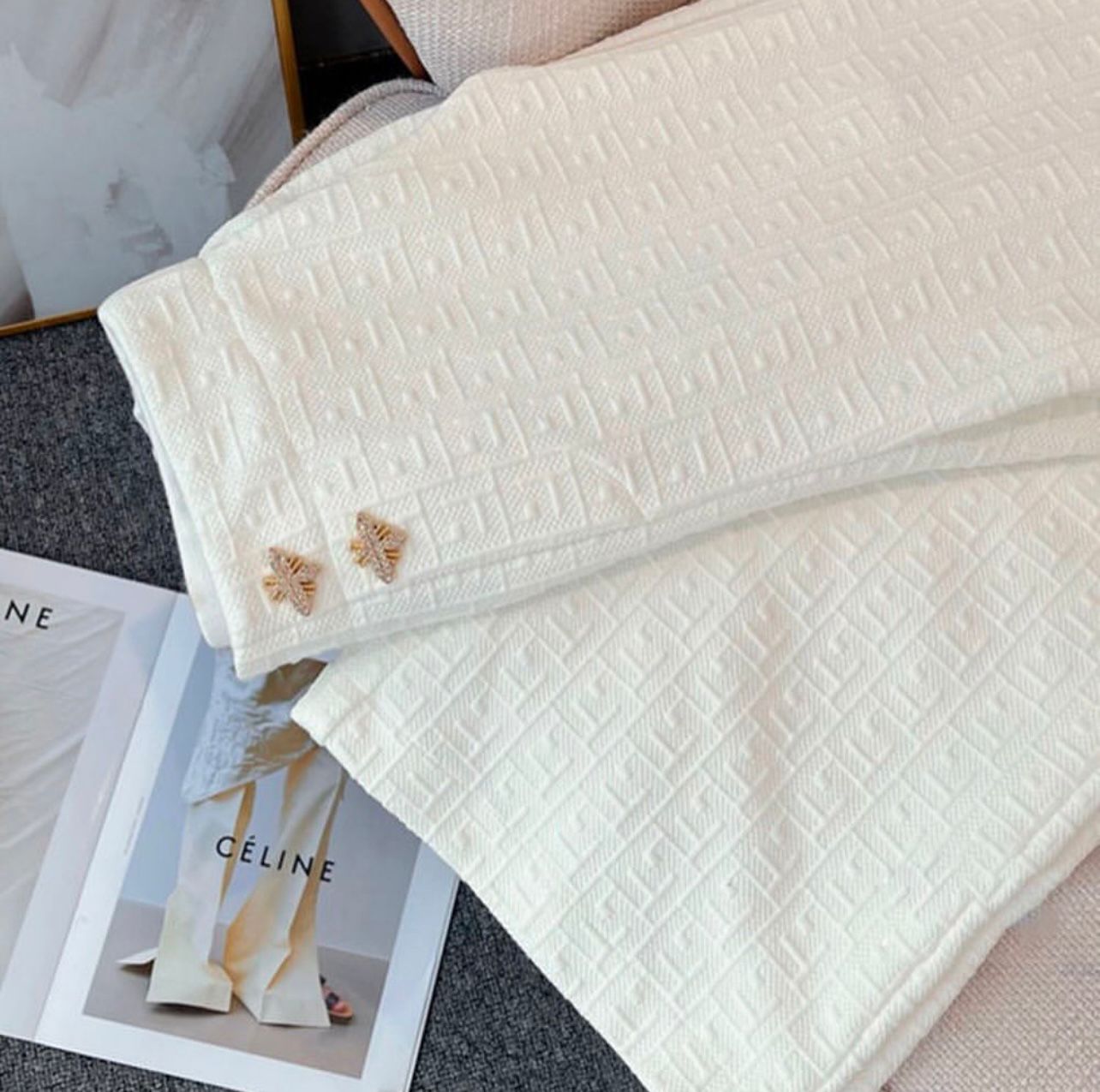 Trendy Elegance White Pants